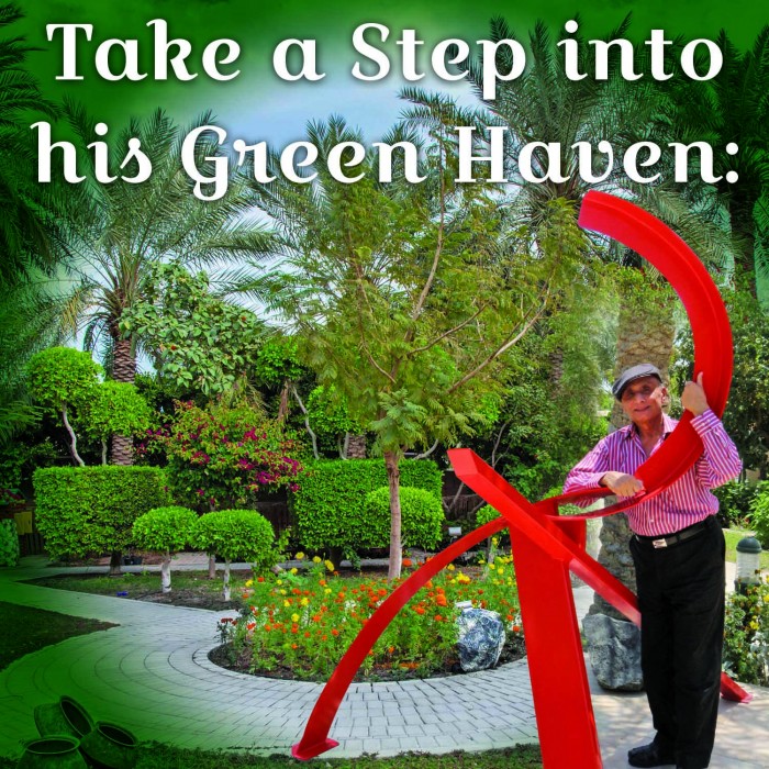 Take a Step into  his Green Haven: